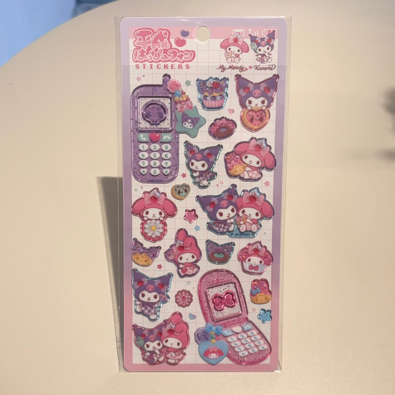 平成はっぴーフォンステッカーズ マイメロディ クロミ