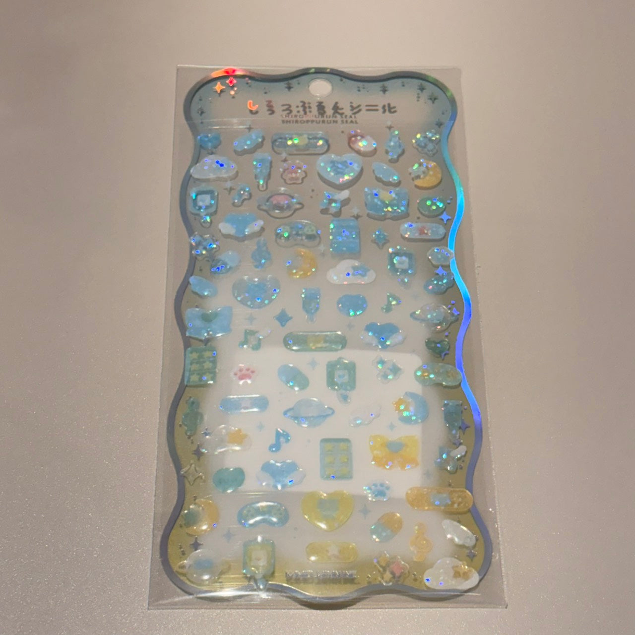 しろっぷるんシール みずっぷるん