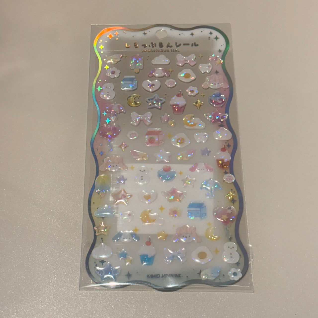 しろっぷるんシール しろっぷるん