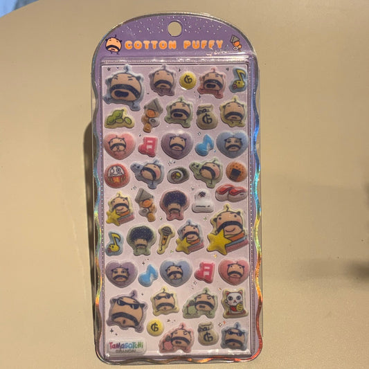 コットンパフィーシール　おやじっち