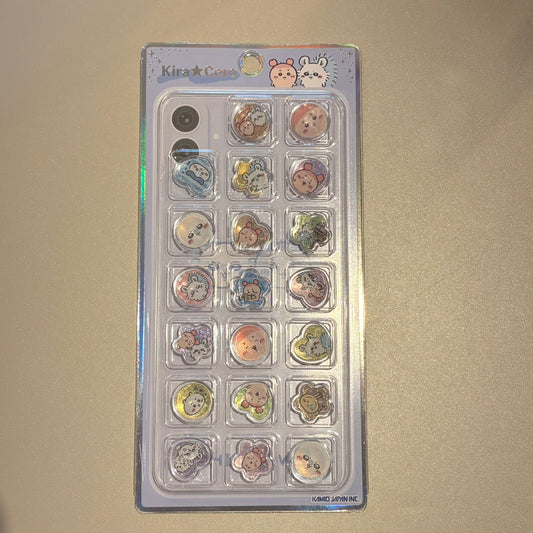 ちいかわKIRACOROシール 　古本屋＆モモンガ