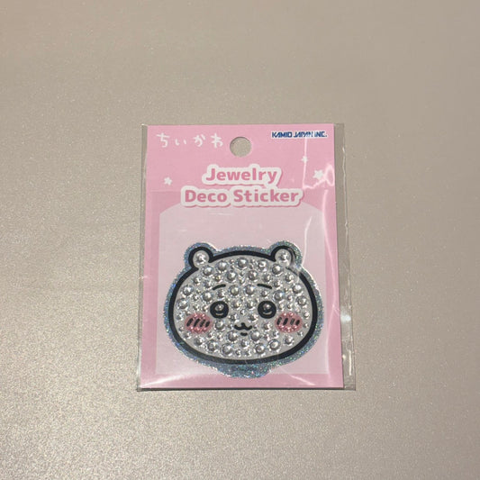 ちいかわ　ジュエリーデコステッカー　ちいかわ